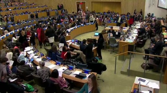 17th meeting, Commission on the Status of Women - Closing of the Fifty ...