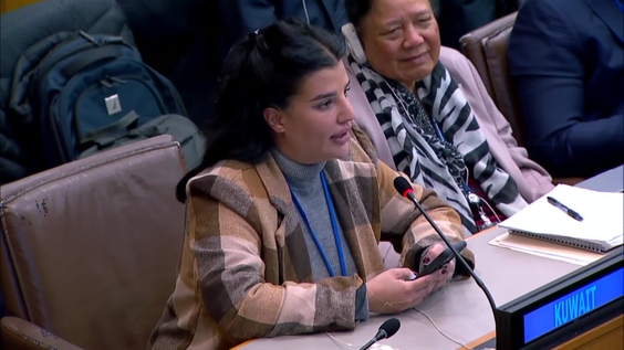 Poem Lecture (Kuwait) - Third Committee, 57th plenary meeting - General Assembly, 79th session