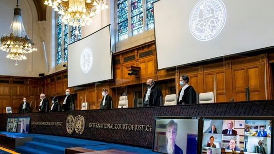 THE HAGUE – Swearing in of H.E. Ms Hilary Charlesworth, new Member of the International Court of Justice (ICJ)