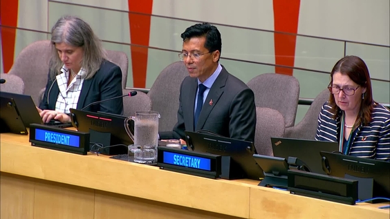 Economic and Social Council: 40th plenary meeting, 2025 Management Segment