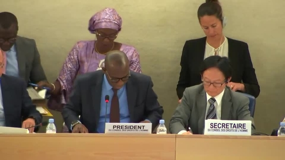  A/HRC/42/L.15 Vote Item:10 - 42nd Meeting, 42nd Regular Session Human Rights Council     