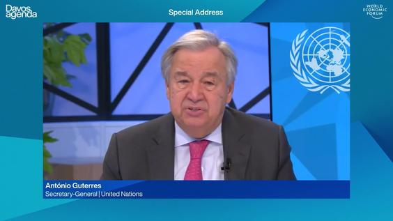 The Davos Agenda, World Economic Forum - Virtual Special Address by António Guterres, Secretary-General, United Nations
