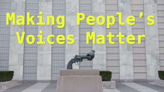 Making People's Voices Matter