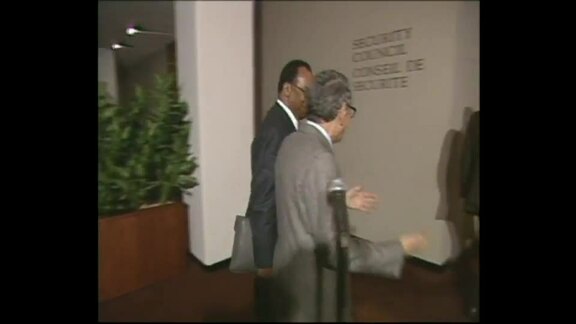 Security Council Stakeout