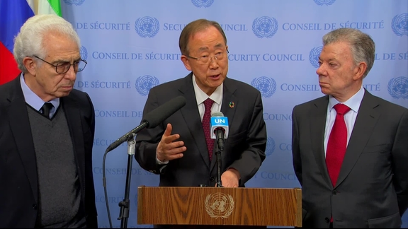 The Elders on Security Council reform and other topics - Security Council Media Stakeout
