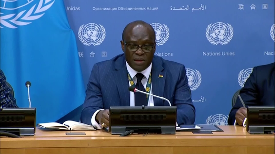Press Conference: Ambassador Harold Adlai Agyeman, President of the Security Council for the month of November and Permanent Representative of Ghana to the United Nations on the programme of work of the Security Council in November 2022
