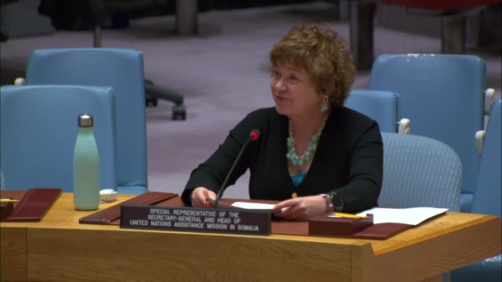 Catriona Laing (UNSOM) on the situation in Somalia - Security Council, 9551st meeting