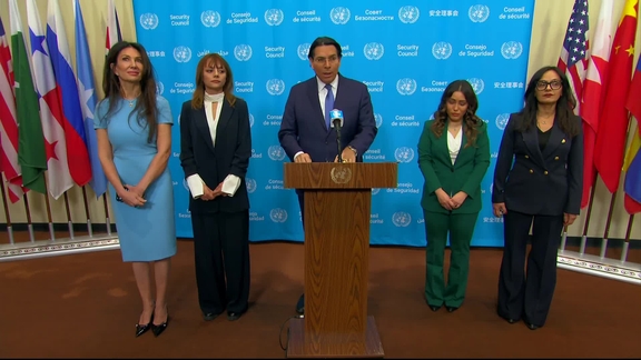 Danny Danon (Israel) on the situation in Iran - Security Council Media Stakeout