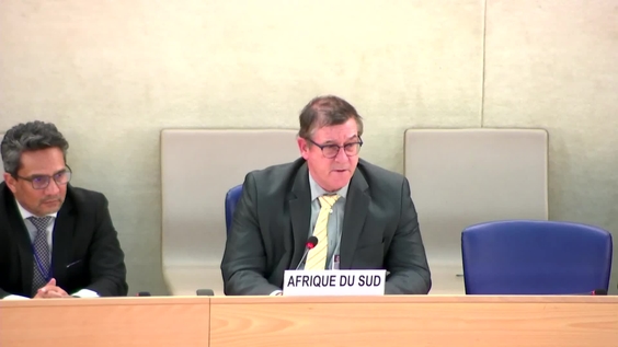 South Africa UPR Adoption - 41st Session of Universal Periodic Review
