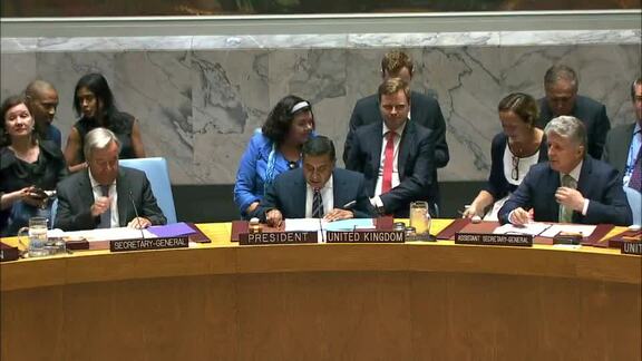 8334th Security Council Meeting: Maintenance of International Peace and Security Part 1