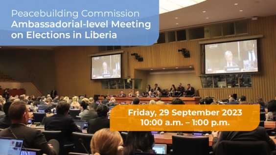 PBC Ambassadorial-level Meeting on Elections in Liberia
