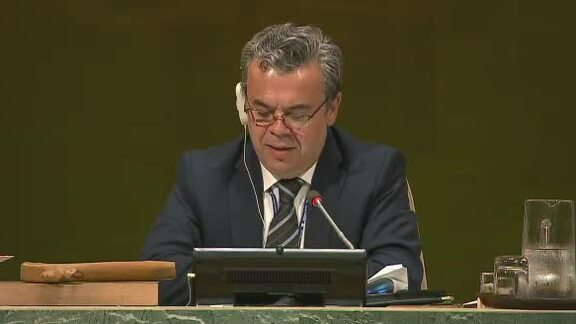 Minister for Foreign Affairs of Kyrgyzstan Addresses General Assembly