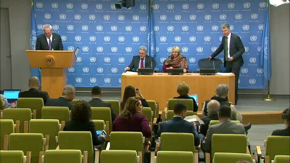 Press Conference on International Day for Mine Awareness and Mine Action