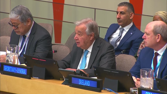 António Guterres (UN Secretary-General) at High-level Pledging Event on the Central Emergency Response Fund 2026