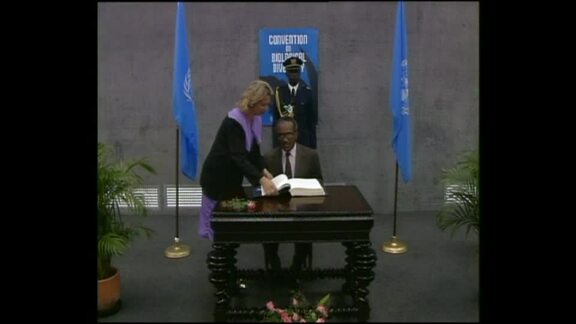 Signing of Convention on Biological Diversity - Part 1