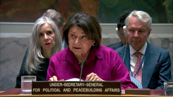 Rosemary DiCarlo (DPPA) on reports of the Secretary-General on the Sudan and South Sudan - Security Council, 10184th meeting