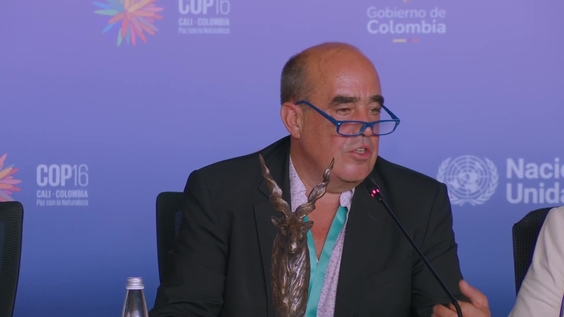Press Conference: Markhor Award Ceremony – United Nations Biodiversity Conference 2024