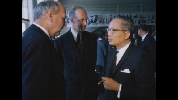 UN Secretary-General U Thant in France - Part 1A