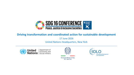 SDG 16 Conference 2026