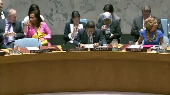 7765th Security Council Meeting: Situation in Middle East