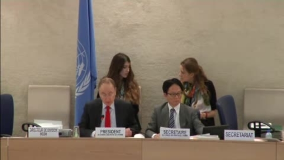 Item:10 Explanation of Votes - 58th Meeting, 28th Regular Session Human Rights Council