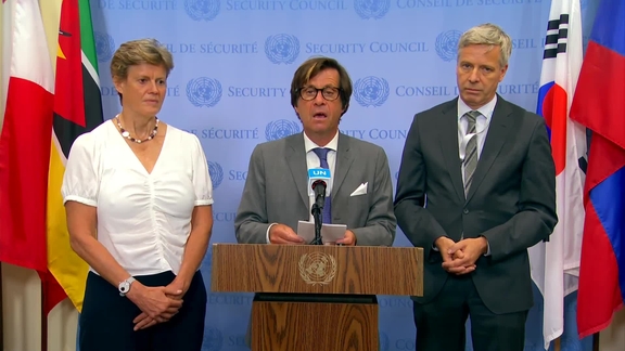 France, Germany and the United Kingdom on Nuclear Non-Proliferation - Security Council Media Stakeout