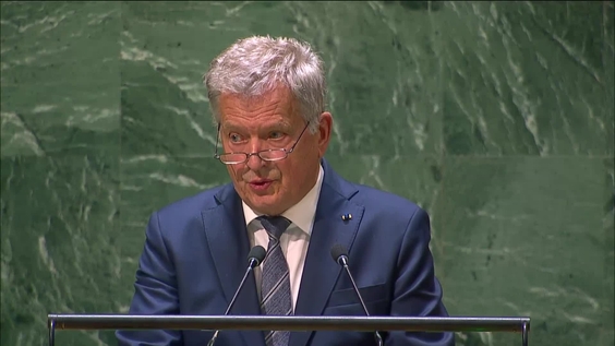 Finland - President Addresses General Debate, 78th Session