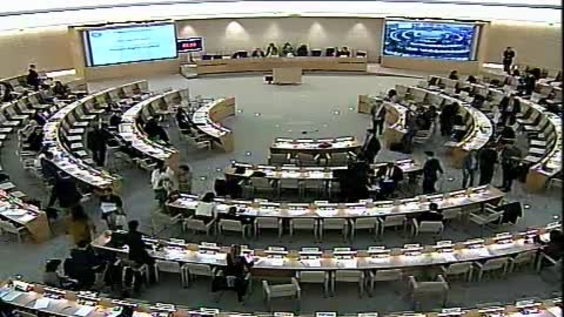 Appointment of Working Group Member,  Resumed - 21st Session of the Human Rights Council
