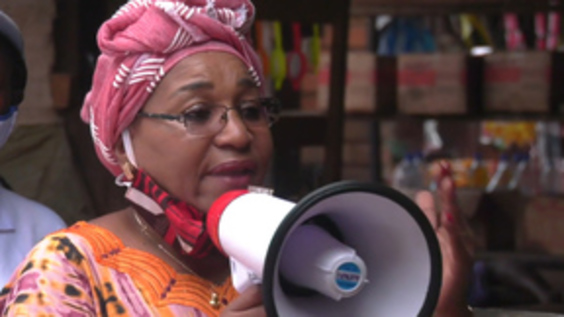 Lina Ekomo – une femme leader pour la paix en Centrafrique