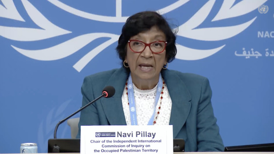 HRC - Press Conference: Commission of Inquiry on the Occupied Palestinian Territory
