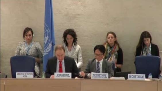 Closing - 59th Meeting, 28th Regular Session Human Rights Council
