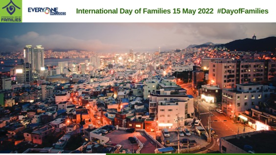 Families and Urbanization - Online Webinar in Observance of the 2022 International Day of Families
