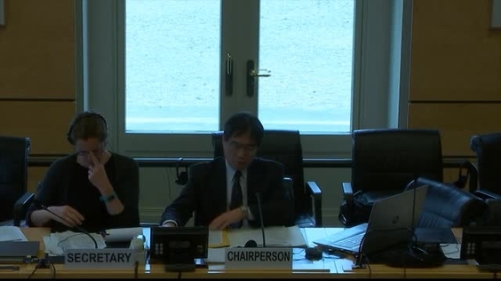 Adoption of Annual Report and Methods of Work - 3360th Meeting 119th Session of Human Rights Committee