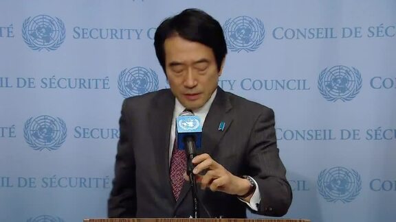President of Security Council Briefs Press on Situation in Central Africa