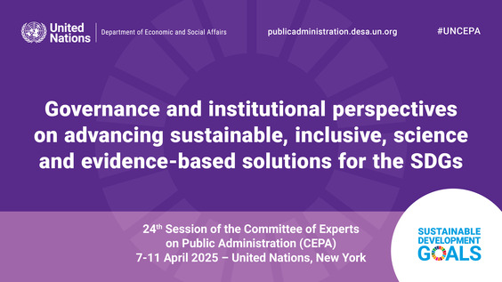 (4th meeting) 24th session of the Committee of Experts on Public Administration - Economic and Social Council