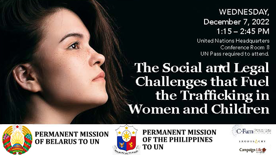 The Social and Legal Challenges that Fuel the Trafficking in Women and Children