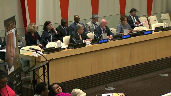 General Assembly Commemorates Nelson Mandela International Day