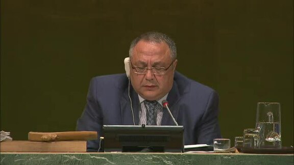 Deputy Prime Minister of Cambodia Addresses General Assembly