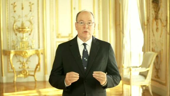 Monaco - Prince Addresses General Debate, 75th Session