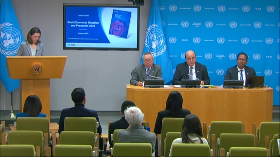 Press Conference: UN DESA on the launch of the World Economic Situation and Prospects (WESP) report 2025
