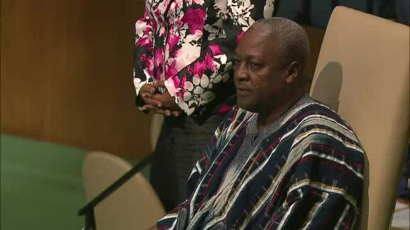 President of Ghana Addresses General Assembly