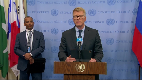 Marthinus van Schalkwyk (South Africa) and Sidi M. Omar (Frente POLISARIO) on Western Sahara and MINURSO - Security Council Media Stakeout