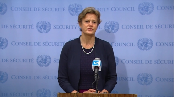 Barbara Woodward (United Kingdom) on the situation in Ukraine - Security Council Media Stakeout