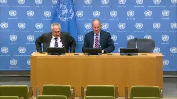 Head of UNMISS Briefs Press