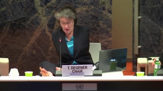 Closing of Session - 395th Meeting 19th Session Committee on Rights of Persons with Disabilities