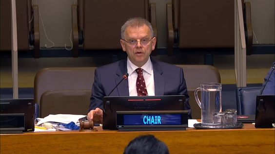 First Committee, 26th plenary meeting - General Assembly, 78th session