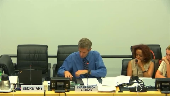 Closing of Session - 3528th Meeting 123rd Session of Human Rights Committee