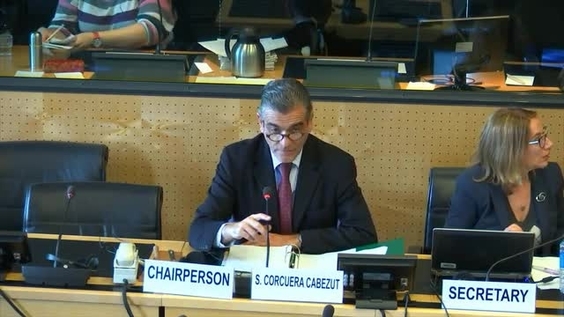 Meeting with Member States and Specialized Agencies - 205th Meeting 12th Session of Committee on Enforced Disappearances