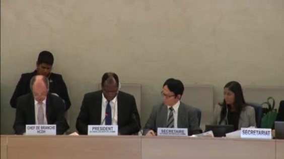 A/HRC/27/L.21 Vote Item:10 - 40th Meeting 27th Regular Session Human Rights Council