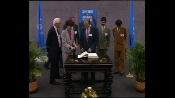 Signing of Convention on Biological Diversity - Part 2